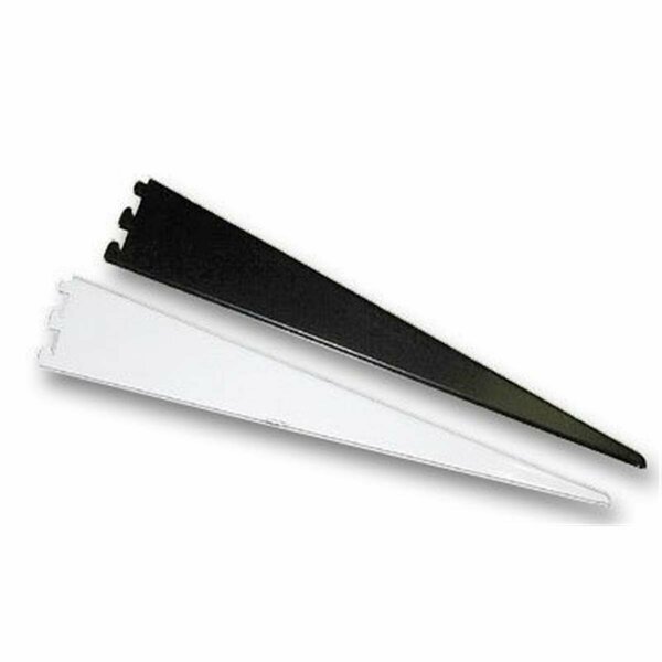 Dendesigns 7 in. Bracket for DoubleSlot - White DE952675